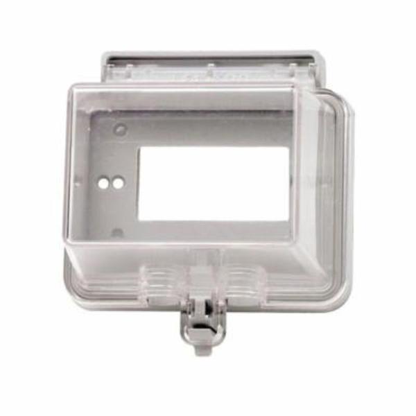 Leviton Wallplates 1G Horiz Dec Whl In Use Cvr Clr 5997-DCL